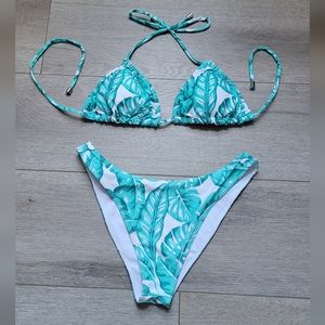 Kenny Flowers Palm Leaf Bikini